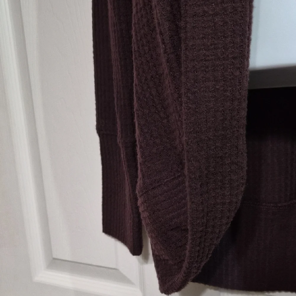 Maurices Women's Burgundy Cardigan Sweater Size XS